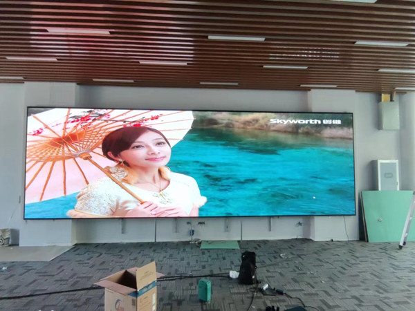 延长P1.53led小间距屏安装案例